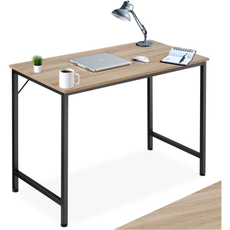 foto del prodotto scrivania jenkins scrivania, tavolo da lavoro, tavolo da ufficio 100 cm