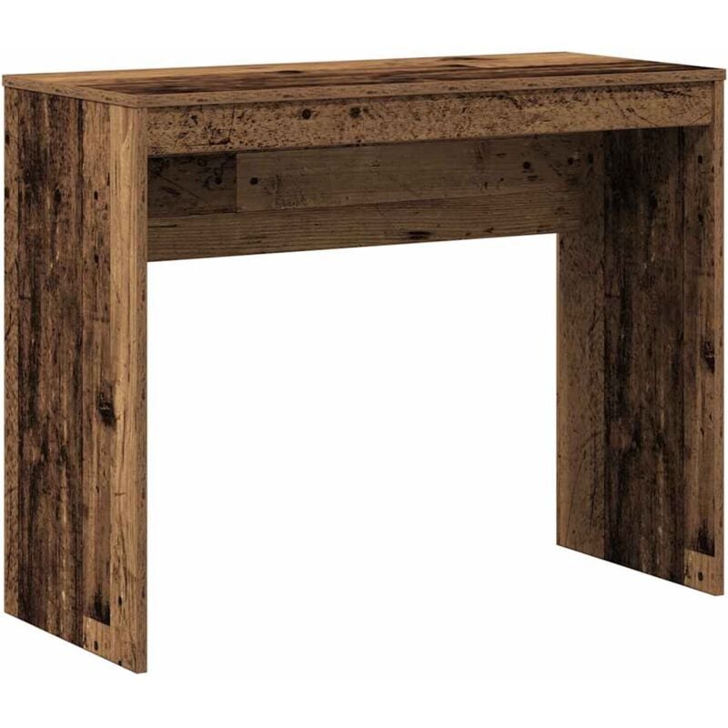 foto del prodotto scrivania legno antico 90x40x72 cm in legno multistrato vidaxl