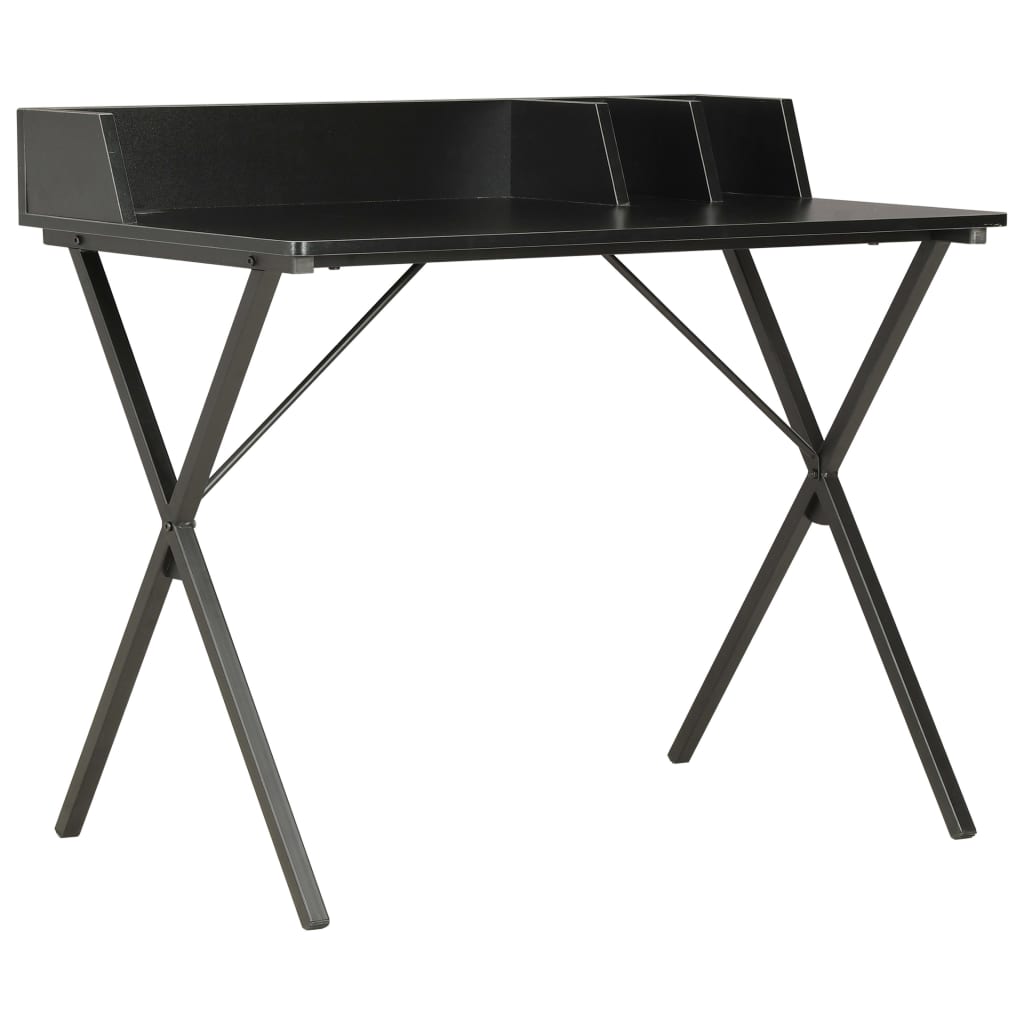 foto del prodotto scrivania nera 80x50x84 cm cod mxl 67777