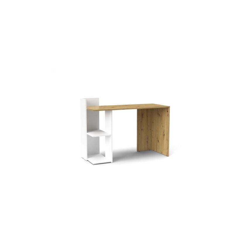 foto del prodotto scrivania paco pc1 cm 120x51x87 rov.artisan bianco