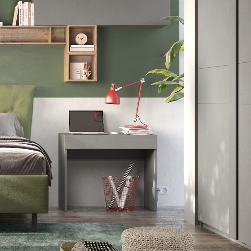 foto del prodotto scrivania scrittoio con 1 cassetto linea ch rie disponibile in 4 colori