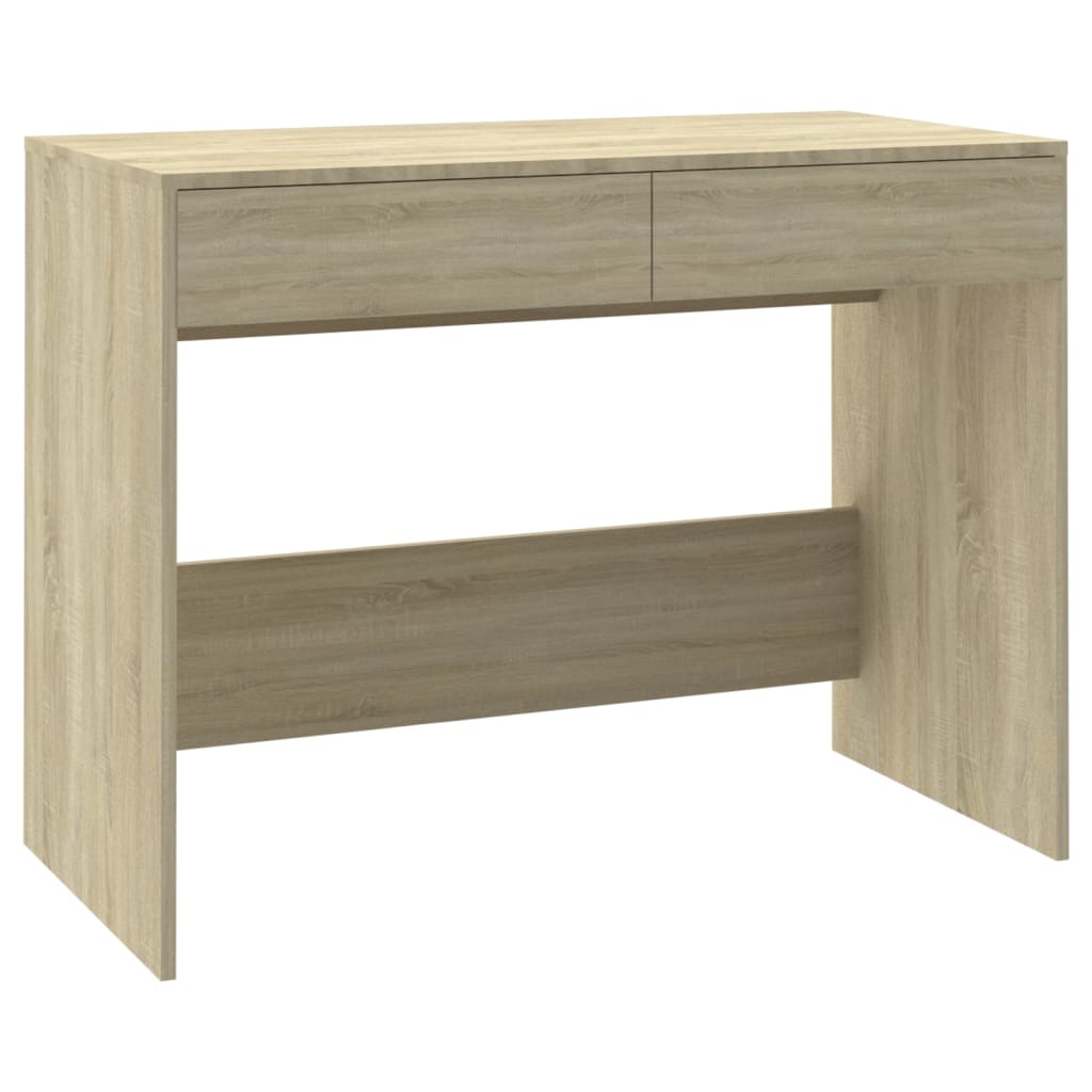 foto del prodotto scrivania tavolo postazione di lavoro mobile per computer studio it rovere sonoma 101 x 50 x 76,5 cm derivati del legno beige 02 0023636