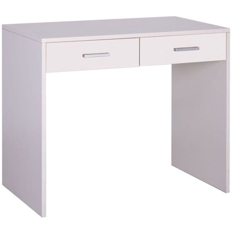 foto del prodotto scrivania ufficio bianca larga 91 cm. scrivanie in legno