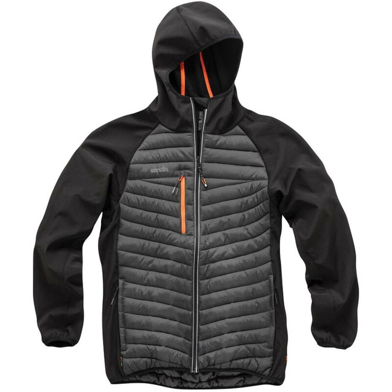 foto del prodotto scruffs giacca trade thermo nera taglia s