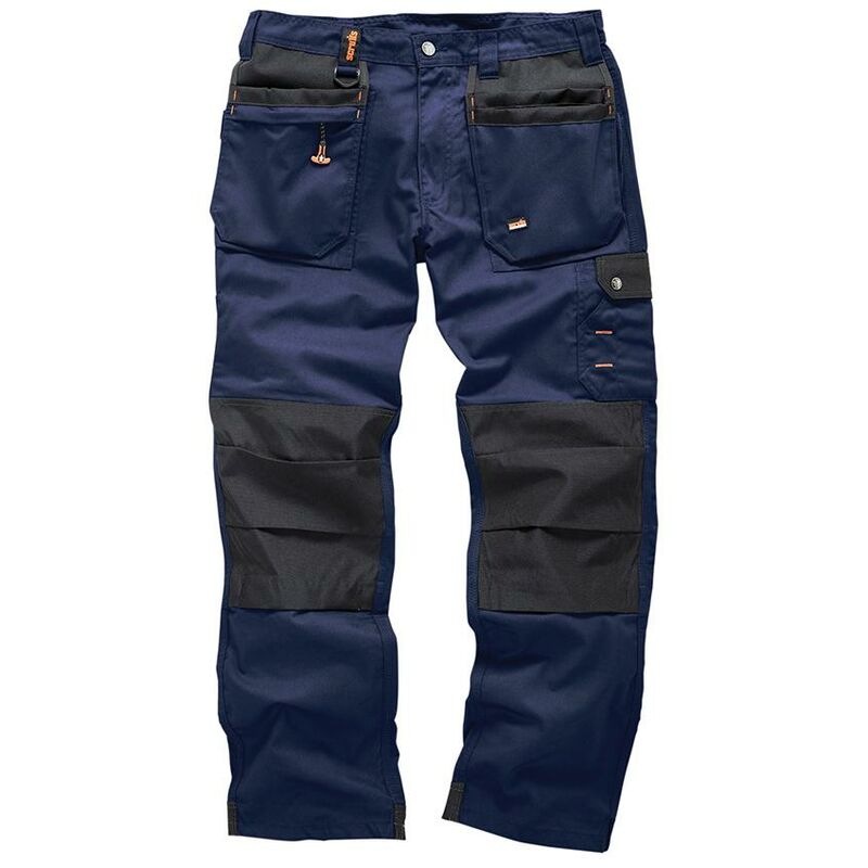 foto del prodotto scruffs pantaloni da lavoro worker plus, blu taglia 50 r