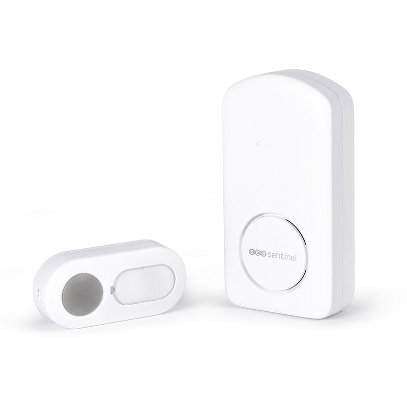foto del prodotto scs sentinel, campanello senza fili e senza batterie, onebell 200, csf0102