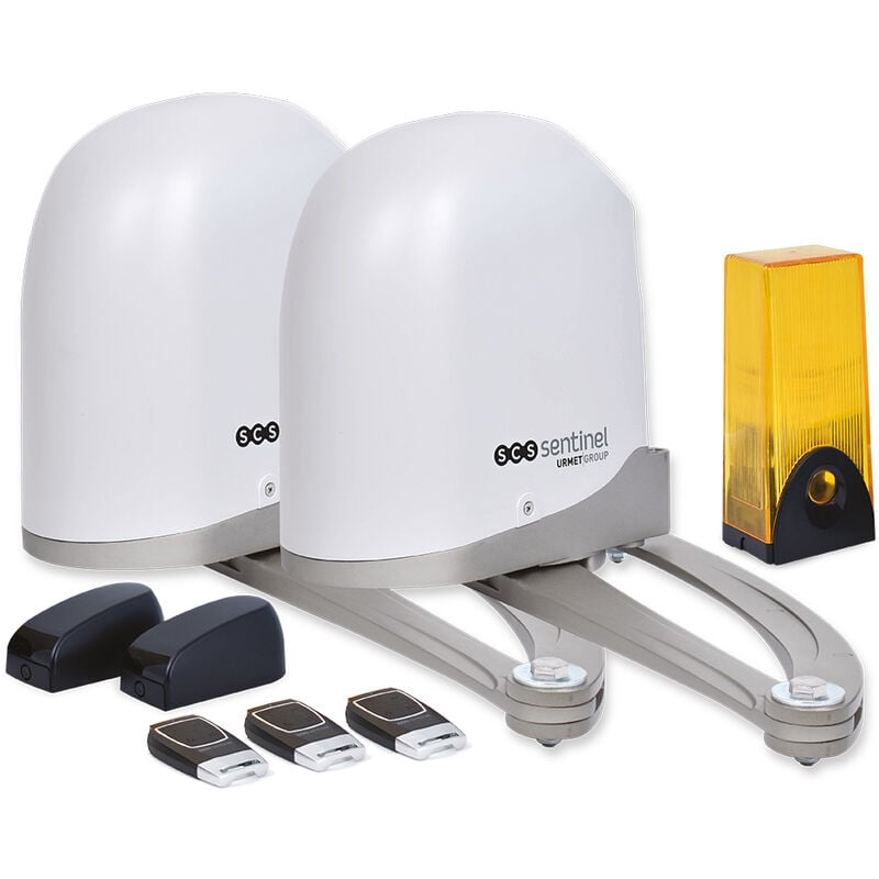 foto del prodotto scs sentinel gruppo urmet, kit 3 telecomandi per apriancelli battente a bracci articulati, gamma professionale, mba0095