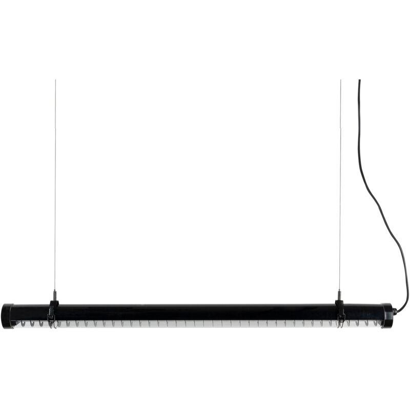 foto del prodotto scuba louver 1200 lampada sospensione nero 36w