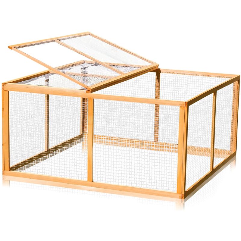 foto del prodotto scuderia melko hare hare xxl recinzione esterna, ca. 120 x 120 x 59 cm, in legno