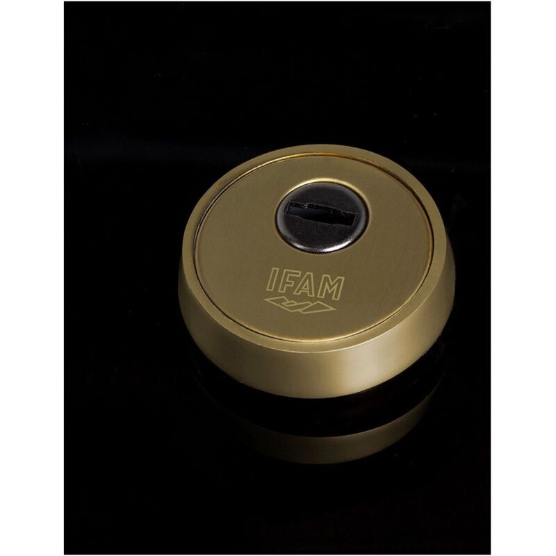 foto del prodotto scudo es700l. finitura ottone. 61mm. ifam