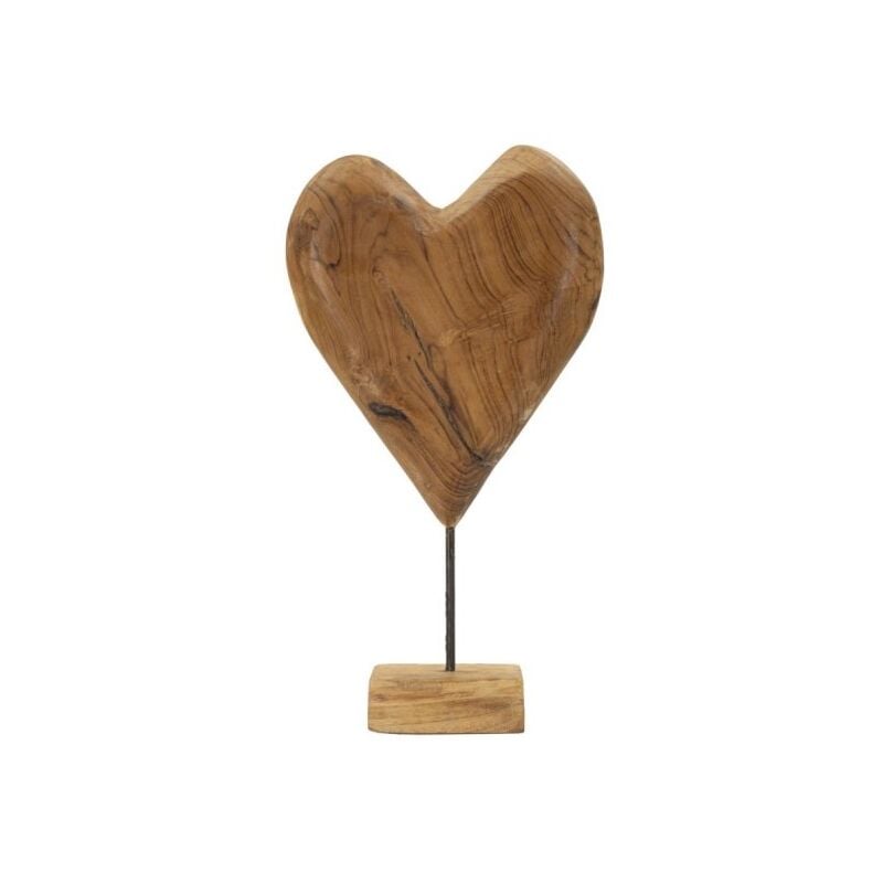 foto del prodotto scultura dobu in teak riciclato cm 25x12x45 pezzi unici non rip. in serie 