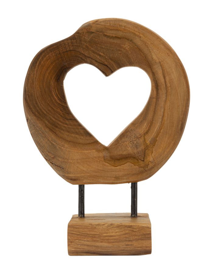 foto del prodotto scultura hasi in teak ric. cm 20x10x28 pezzi unici non rip. in serie 