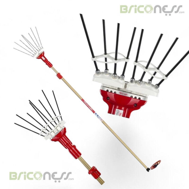 foto del prodotto scuotitore abbacchiatore olive elettrico a batteria adrian 12 v cicli al minuto 1500 sbaraglia
