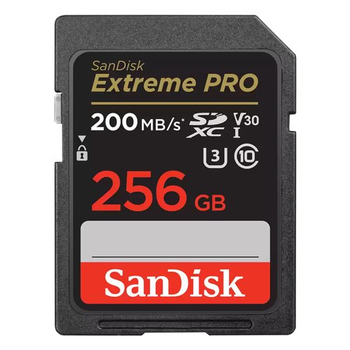 foto del prodotto sd 256gb extreme pro v30 sdsdxxd 256g gn4in