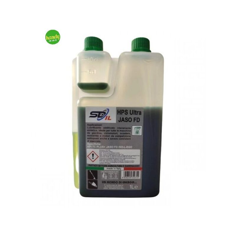foto del prodotto sd oil 2 tempi gaia 1 litro