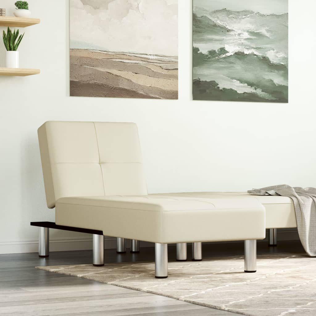 foto del prodotto sdraio crema in similpellecod mxl 94881