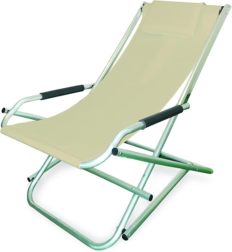 foto del prodotto sdraio elba basculante beige s1548008