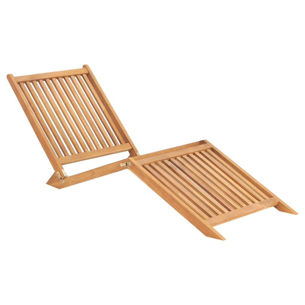 foto del prodotto sdraio sedia a sdraio lettino da giardino per prendere il sole terrazza mobili da esterno in legno massello di teak 02 0012715