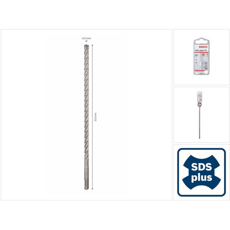 foto del prodotto sds inoltre trapano più-7x 10x250x315mm bosch