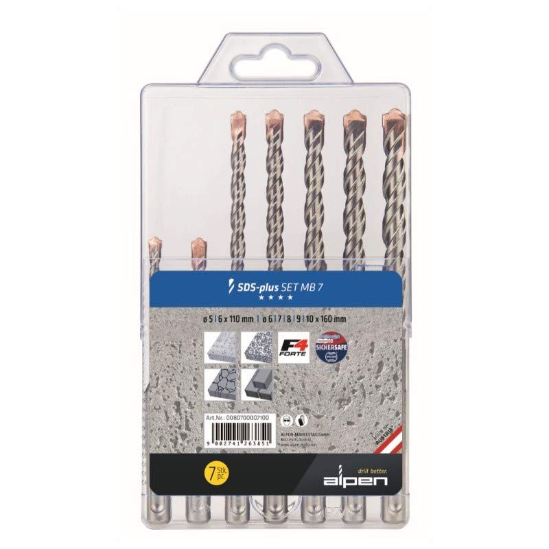 foto del prodotto sds plus f4 mb7 5 6x110 6 7 8 9 10x160 alpen