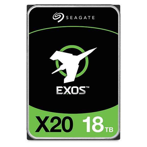 foto del prodotto seagate enterprise exos x20 disco rigido interno 18 tb 7200 giri min 3.5 serial ata iii