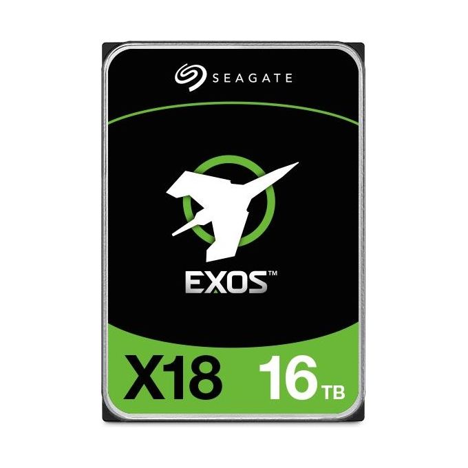 foto del prodotto seagate exos x18 3.5'' disco rigido interno 16000gb serial ata iii