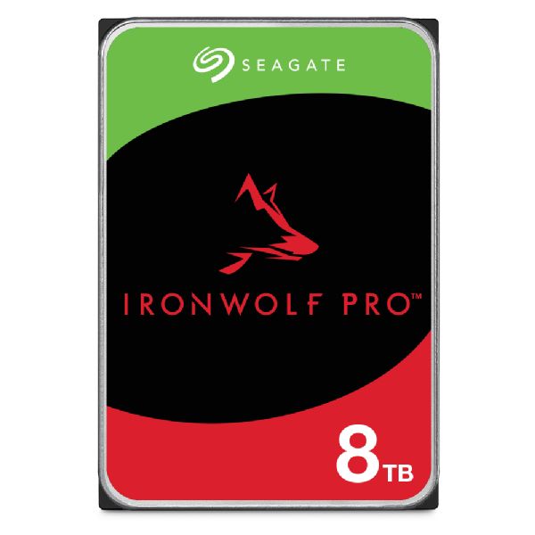 foto del prodotto seagate ironwolf pro 8tb sata3 3,5 7200rpm cmr