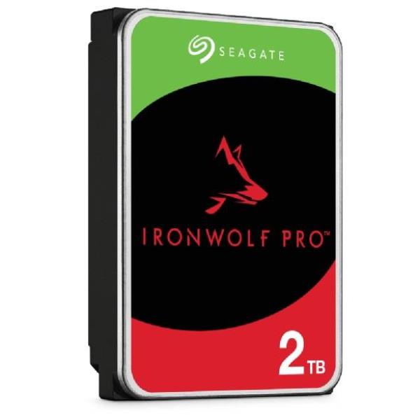 foto del prodotto seagate ironwolf pro st2000nt001 disco rigido interno 2 tb 7200 giri min 256 mb 3.5