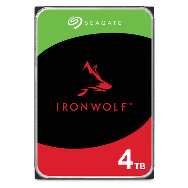 foto del prodotto seagate ironwolf st4000vn006 disco rigido interno 4 tb 5400 giri min 256 mb 3.5 serial ata iii