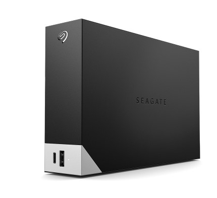foto del prodotto seagate one touch desktop w hub 6tb hdd black disco rigido esterno usb type a usb type c 3.2 gen 1 3.1 gen 1 nero
