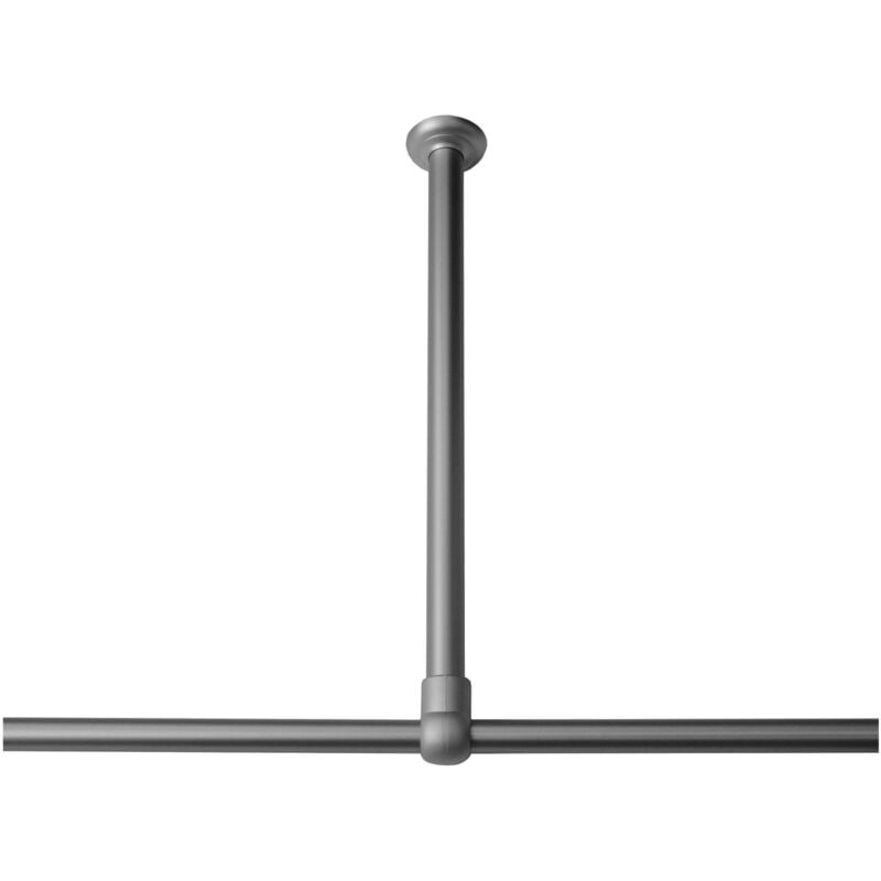 foto del prodotto seallux supporto a soffitto, acciaio inox, alluminio opaco, 2.8 x 60 x 2.8 cm sealskin