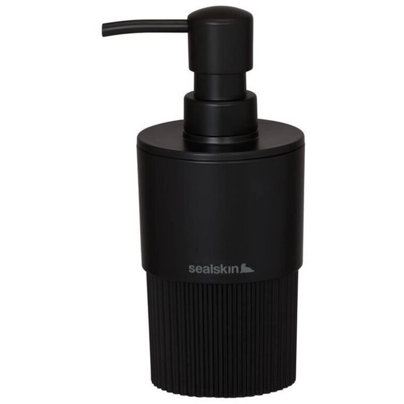 foto del prodotto sealskin brave dispenser per sapone 280 ml indipendente, nero