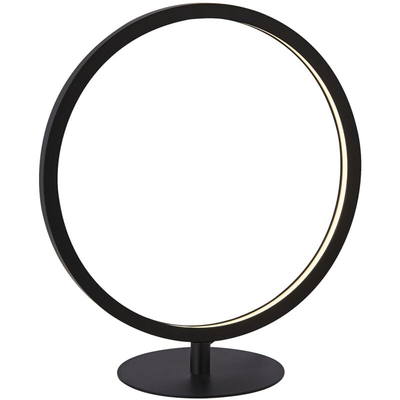 foto del prodotto searchlight abatjour contemporaneo circo acciaio bianco silicone nero led 11,8w 3000k