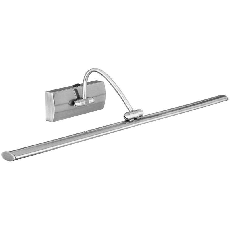 foto del prodotto searchlight applique contemporanea barcellona acciaio argento led 15w 3000k
