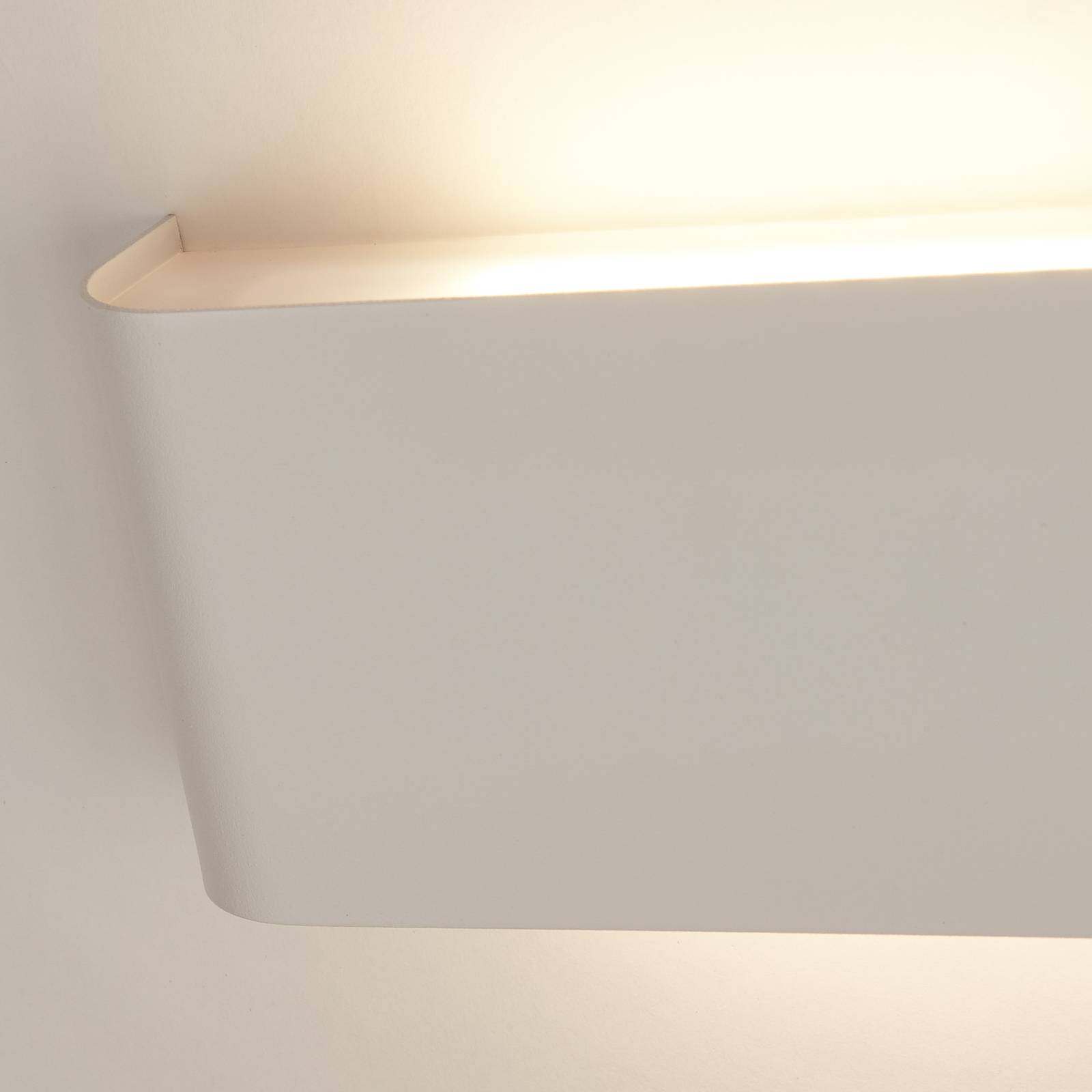 foto del prodotto searchlight match box applique a led, bianco, metallo, su gi , 18 cm