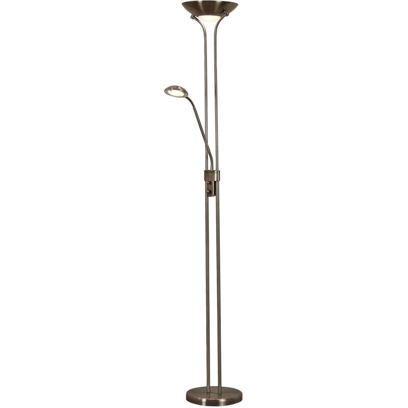 foto del prodotto searchlight piantana contemporaneo mother child acciaio adjustable vetro led 15,41w 3000k