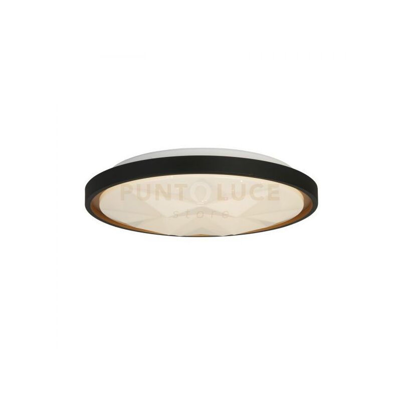 foto del prodotto searchlight satellite led a filo, nero con diffusore effetto stella