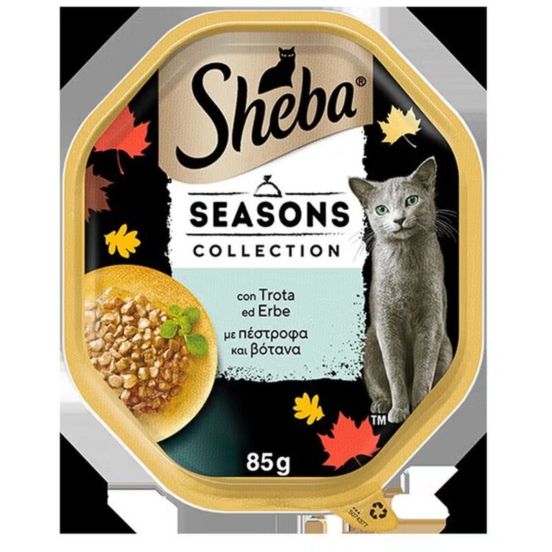 foto del prodotto seasons collection 85gr trota ed erbe sheba
