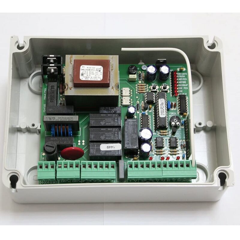 foto del prodotto seav lrs 2150 centrale scheda elettronica universale 230v cancello ante battenti