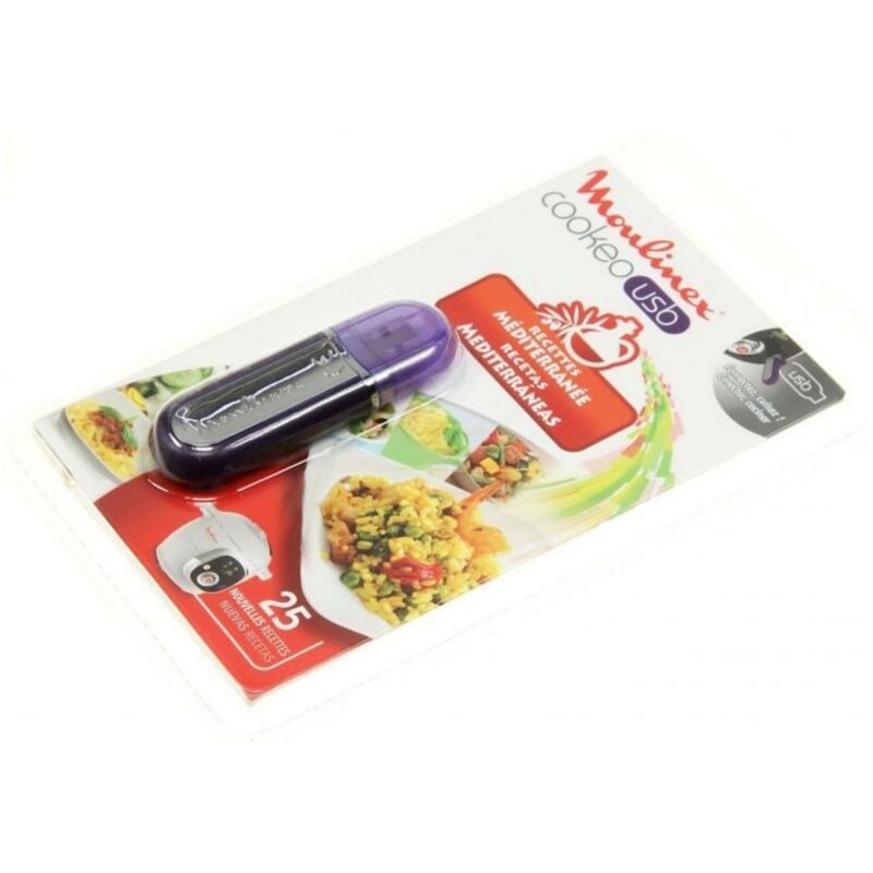 foto del prodotto seb cl usb de 25 recettes m diterran e pour cookeo xa600011