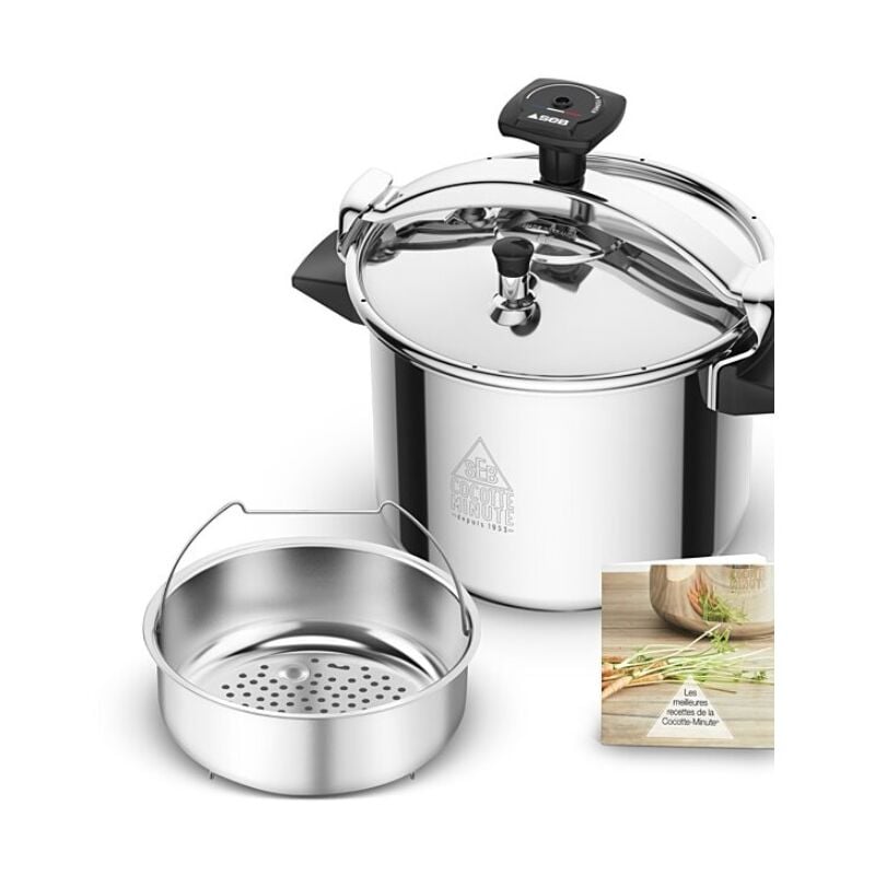 foto del prodotto seb pentola a pressione in acciaio inox da 9 litri p0534900