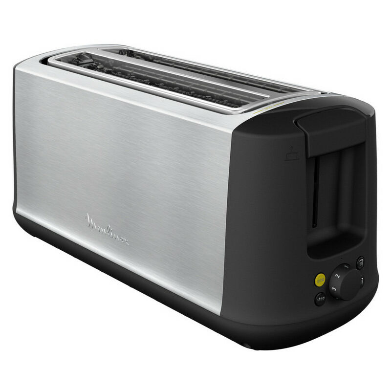 foto del prodotto seb tostapane 2 slot 1700w in acciaio inox ls342d10 moulinex