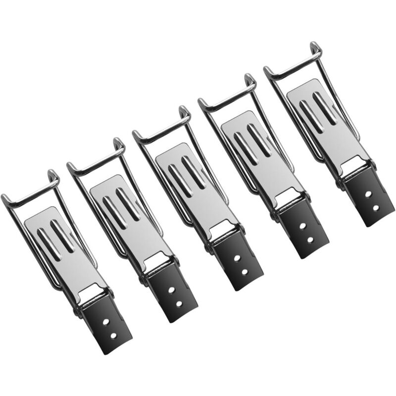 foto del prodotto secchi di aspirazione con serratura, secchio con clip a vuoto facile da usare, struttura in acciaio inossidabile, capacità multiple