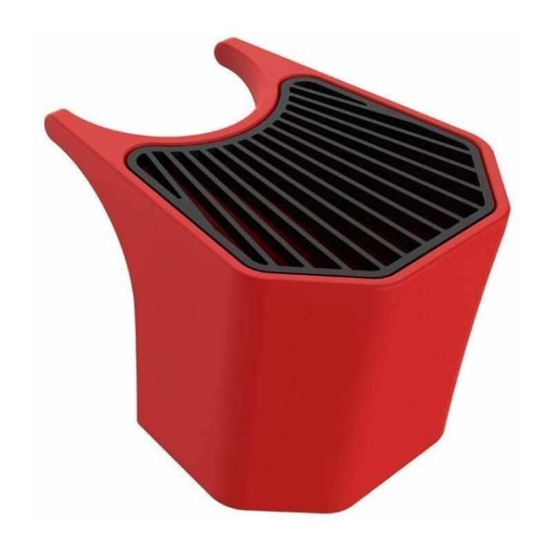 foto del prodotto secchiello fontanella da giardino rossa cm 25x28x20 sined secchiello tritone rosso