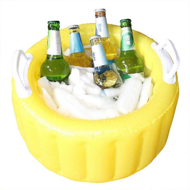 foto del prodotto secchiello per ghiaccio gonfiabile, secchiello per birra in pvc, bar per ghiaccio, secchio per acqua all aperto, secchio per acqua portatile, pu 
