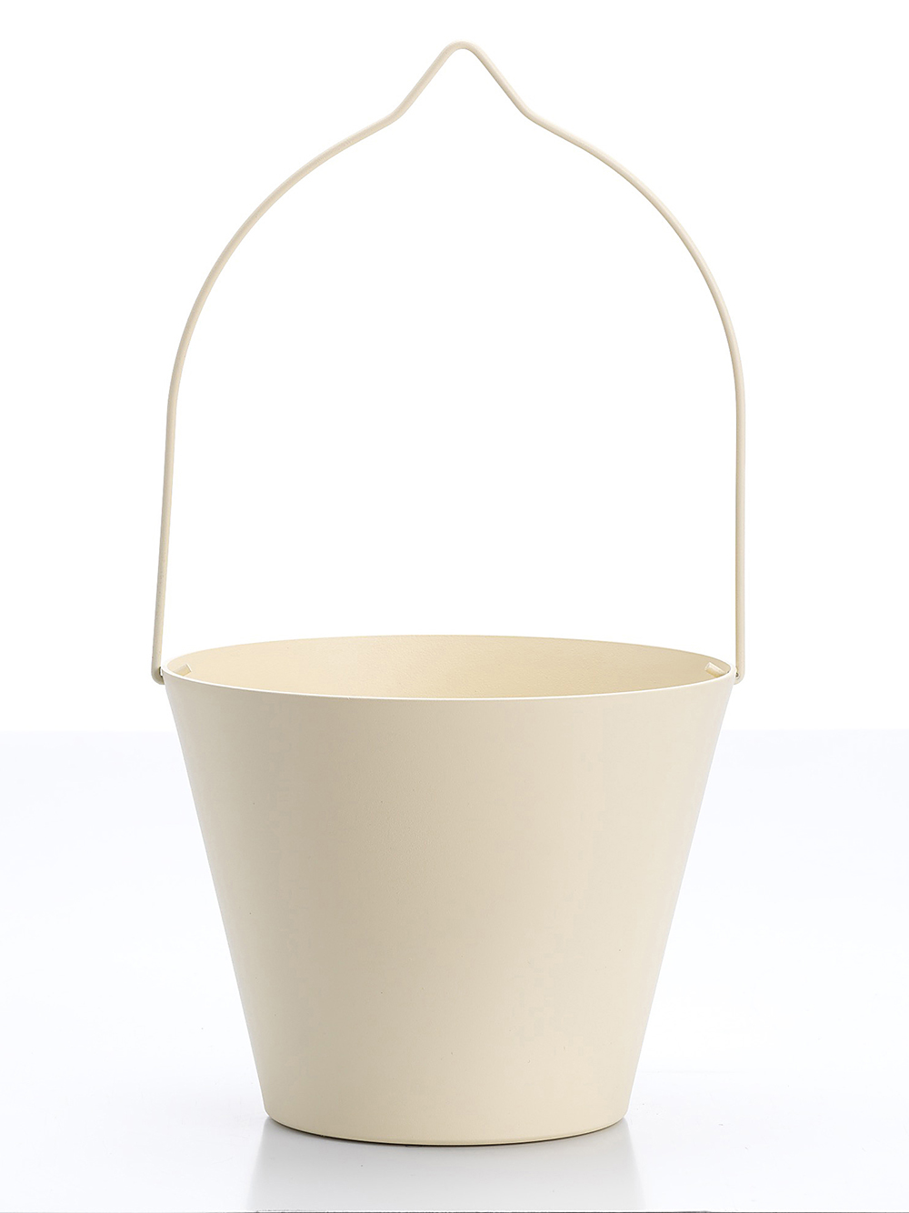 foto del prodotto secchiello per rubinetti porta-secchio 25x23x18 cm in alluminio belfer 42 sc avorio