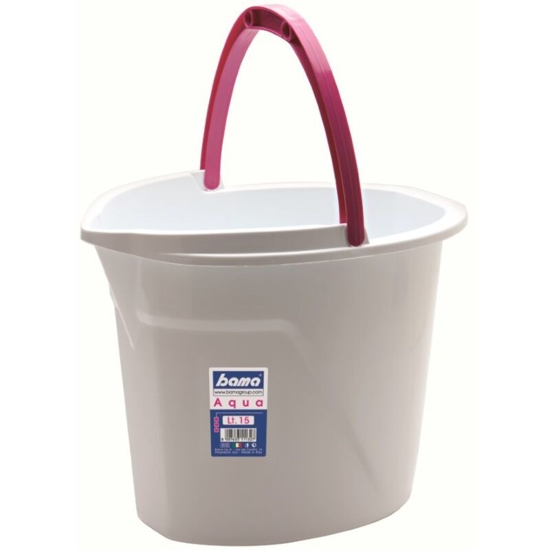 foto del prodotto secchio aqua litri 15 39x28x31 cm bama bama spa
