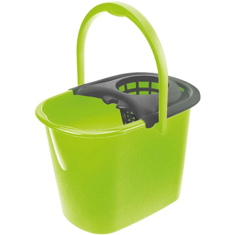 foto del prodotto secchio clean mop 14l lime con strizzatore