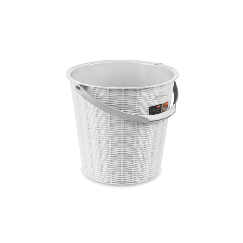foto del prodotto secchio elegance bianco c m lt 10 29500