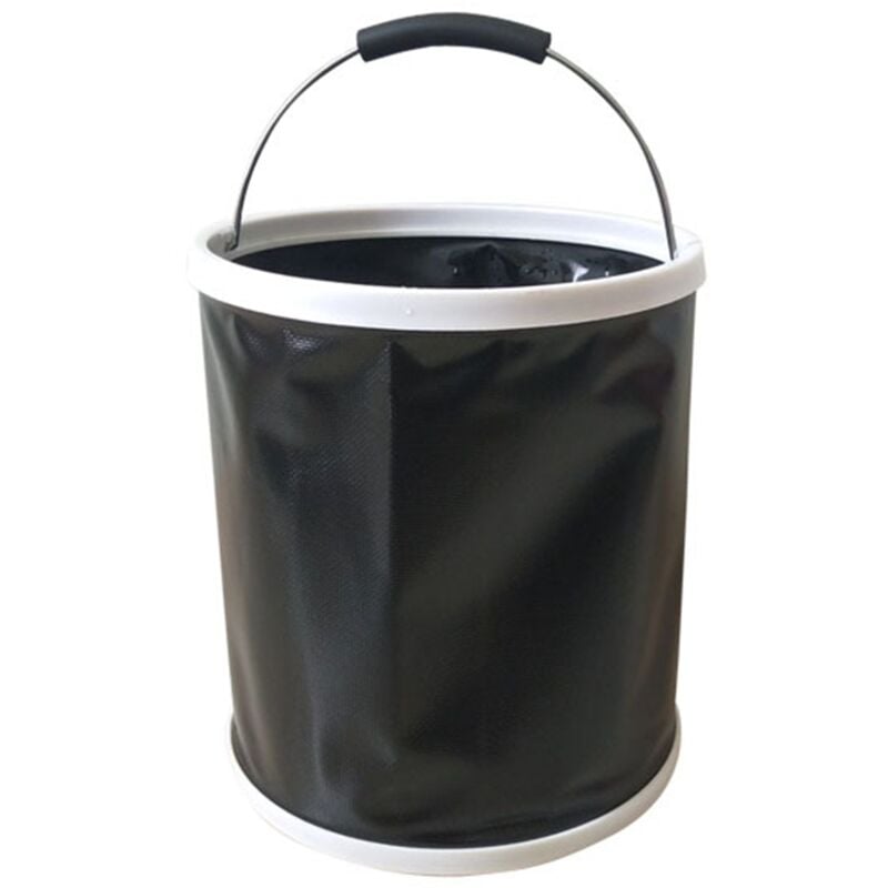 foto del prodotto secchio in silicone, pieghevole, 10 l